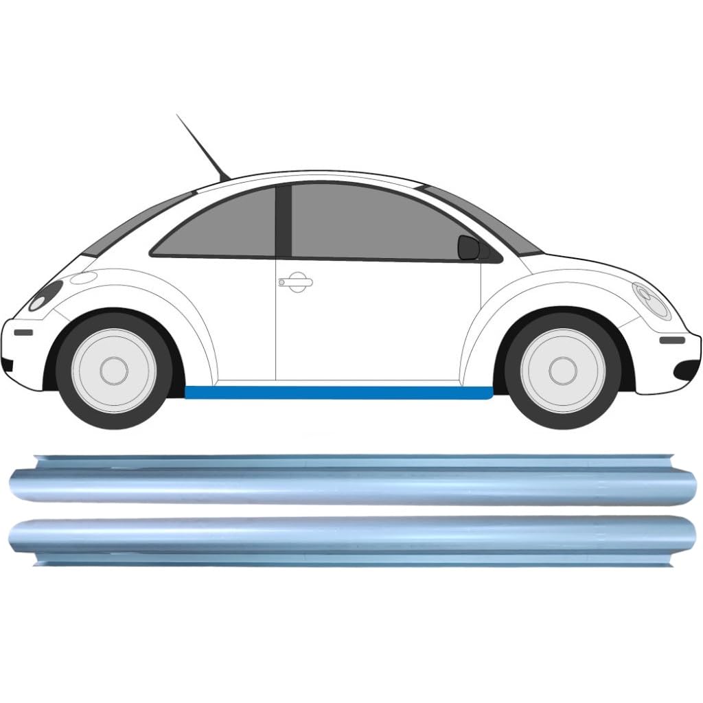 Reparaturblech Schweller für Volkswagen Beetle 1998-2010 / Links+Rechts/Satz