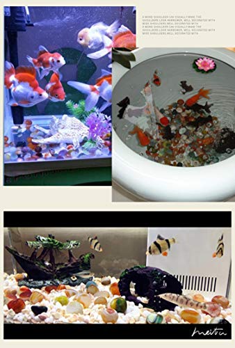 Natural Decorative Colorful Agate Stones - 1Lb Colorful Pebbles For Landscape Decoration Rocks. 0.39-0.78 Inch, Suitable For Home Decoration, Diy Handmade, Decoratisve Fish Tanks, Vase Fillers #TOP6