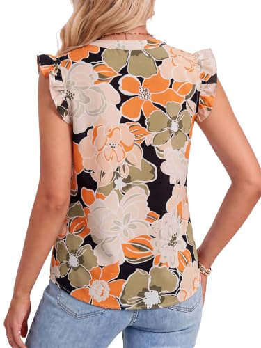 Image of Women's Dressy Striped V Neck Blouse