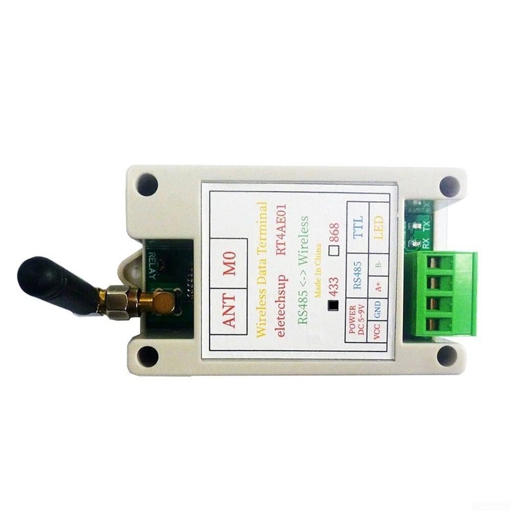 Transceptor inalámbrico RS485 433 MHz para domótica IoT y transmisión de datos de largo alcance