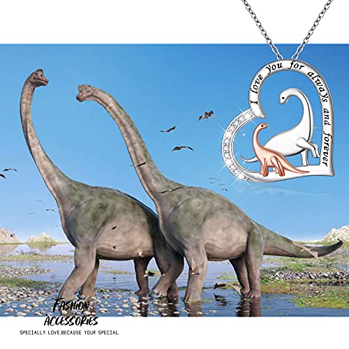 Yearace Sterling Silver Mother and Child Animals Necklace Love Heart Pendant Necklace Cute Animal Jewelry Mother's Day Gifts for Mother Wife3