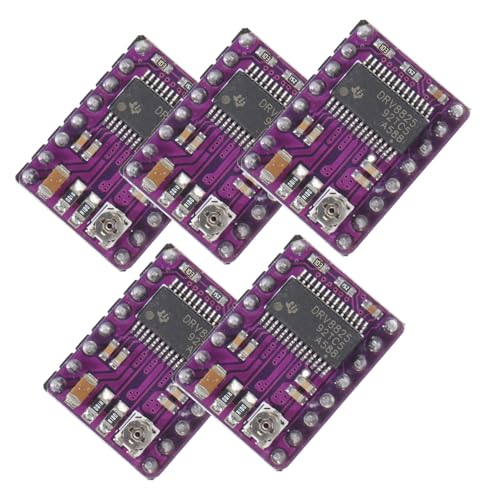 SOLUSTRE 5pcs Heat Sink Driver Module for Printer Stepper Motor Module Compatible Rrerap Ramps Diy Project