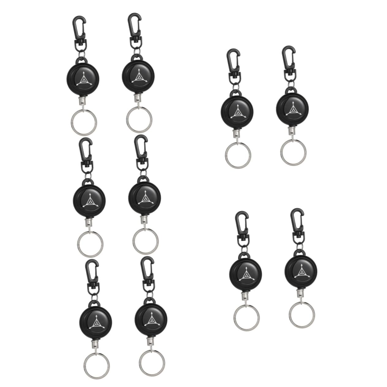 Chaînes de clé rétractables pour camping et randonnée en forêt - 8