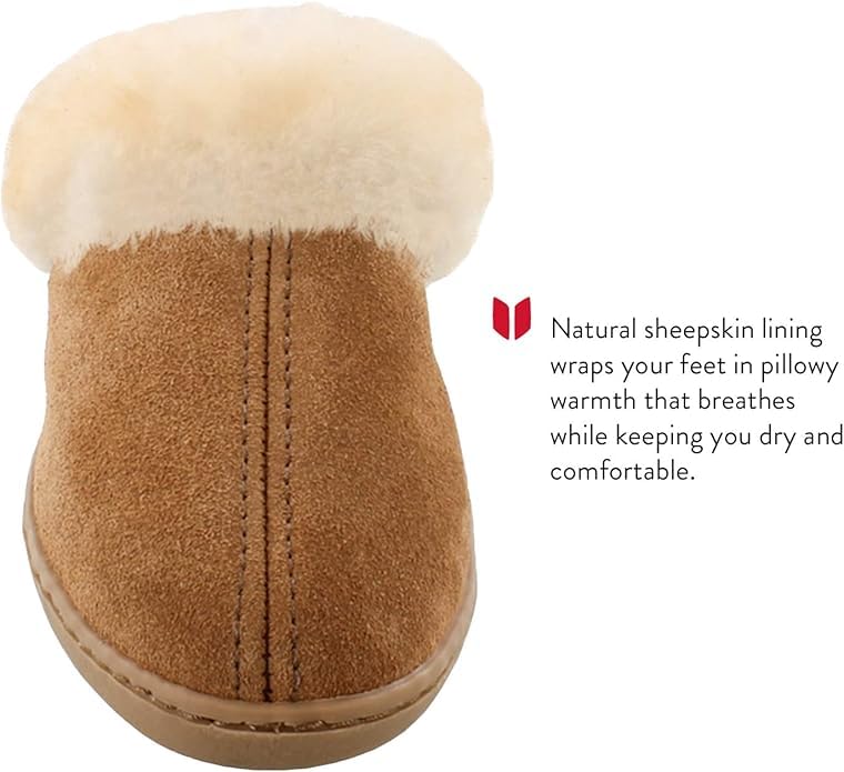 Minnetonka Womens Sheepskin Mule3
