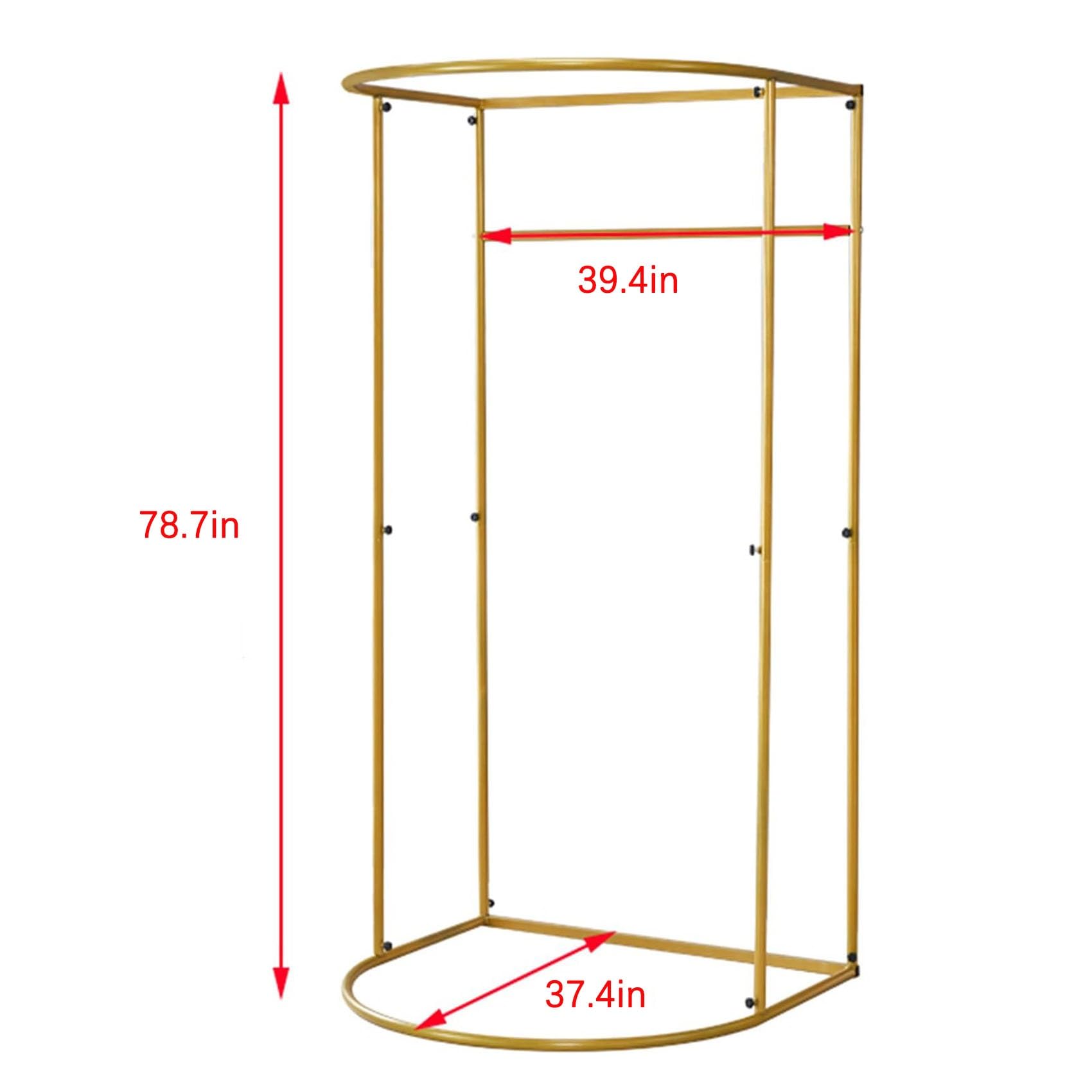 Freestanding Changing Room, Portable Mobile Changing Room Frame, U-shaped Temporary Privacy Room for Clothing Stores, Shopping Malls, Offices, Boutiques, 39.4*37.4*78.7in(Black)
