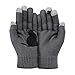 Darringls Fingerhandschuhe Damen Kurz Wollhandschuhe Herbst und Winter Wärme Dicker Katzendruck süße Grobstrick Outdoor-Handschuhe Warme Thermische Handschuhe