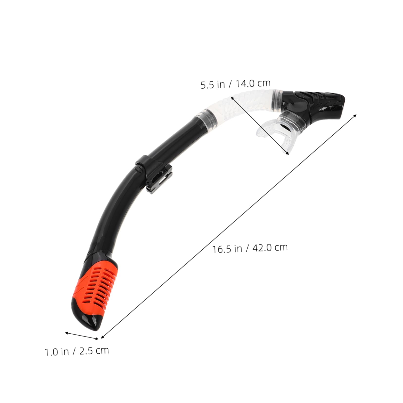 POPETPOP Adjustable Center Mount Snorkeling Gear for Adults Reliable Dry for Lap Swimming Underwater Supplies for Pool and Swim Training Activities