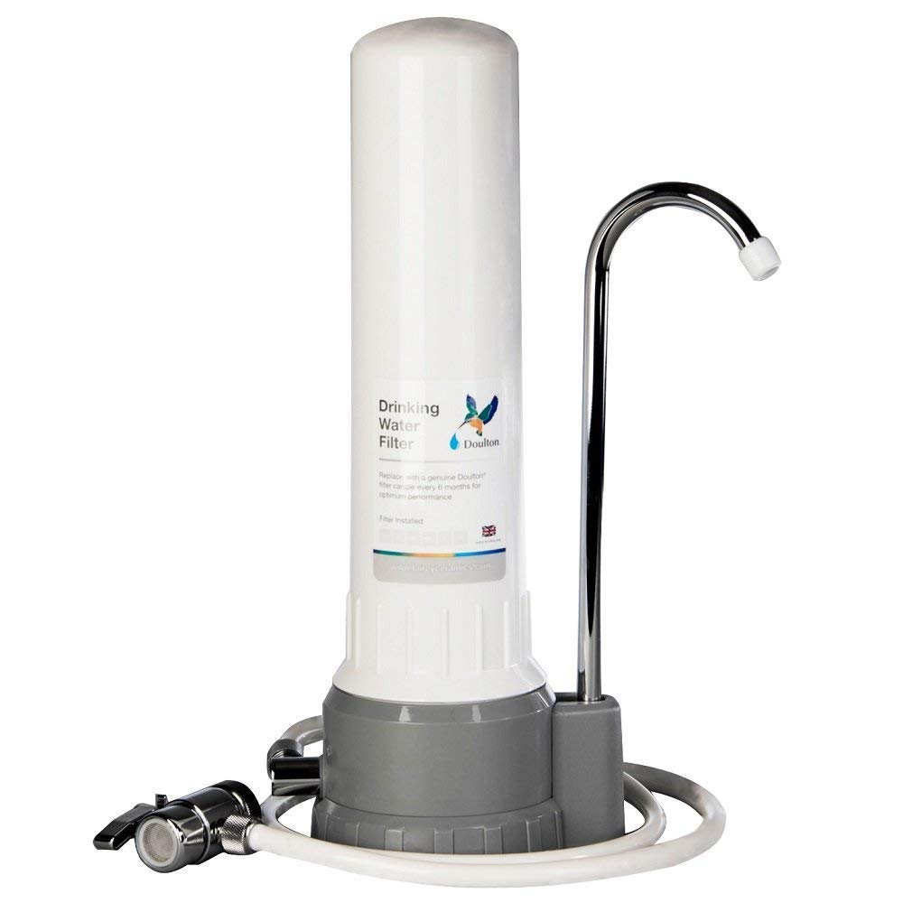 Filtre eau pure Doulton HCP sur évier