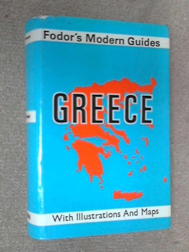 Greece : Fodor's Modern Guides B000RPFTO0 Book Cover