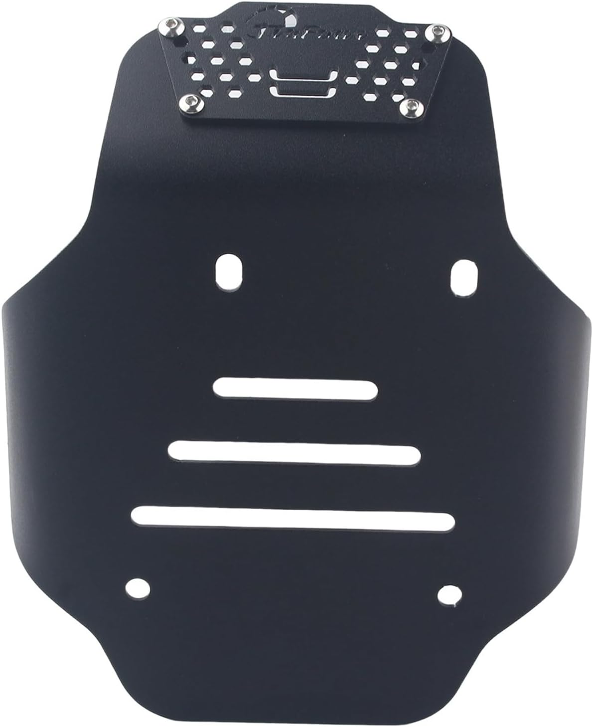 Black Engine Guard Skid Plate Compatible with Moto Guzzi V7 Stone/Special/Custom 2021-2024 V9 Bobber Roamer 2020-2024