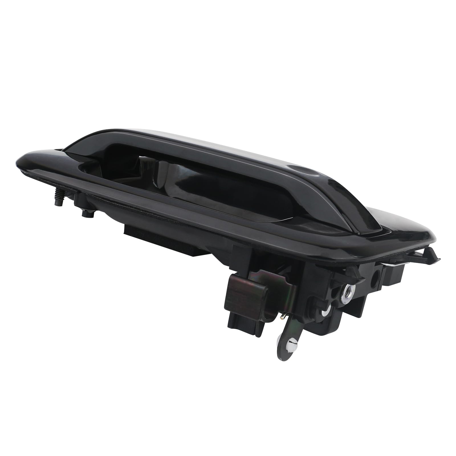 A-Premium Front Driver Side Door Handle - Black Metal Replacement For Ford