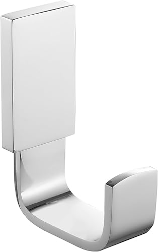 Miniatura 18 de BESy Gancho de latón para ropa, gancho único para toalla para baño, cocina, garaje, estilo cuadrado, ganchos para bata, gancho para abrigo y Oro