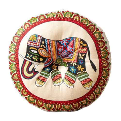 Coussin de chaise doux double face au design bohème raffiné 16x16