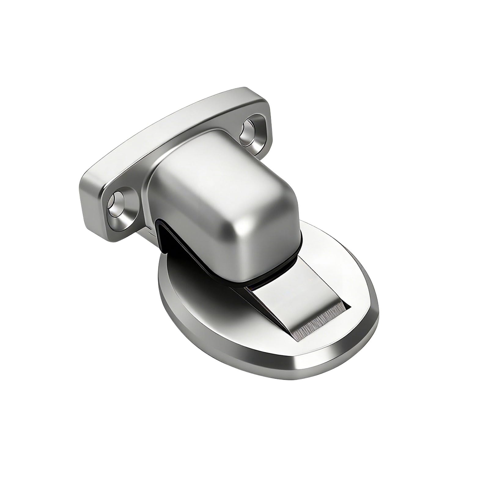 Nvoqilin Silver Alloy Door Stop Reduces Sound Ideal For Rooms Offices Door Stabilizer