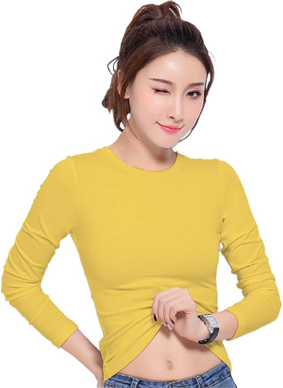 Amazon レディース インナーシャツ 長袖 無地 ラウンドネック トップス Tシャツ カットソー シンプル クルーネック 丸首 プルオーバー お洒落 着痩せ スリム 大きめサイズ シャンハイライフスタイルショップ Tシャツ カットソー 通販 Amazon レディース インナーシャツ 長袖 無地 ラウンドネック トップス Tシャツ カットソー シンプル クルーネック 丸首 プルオーバー お洒落 着痩せ スリム 大きめサイズ シャンハイライフスタイルショップ Tシャツ カットソー 通販