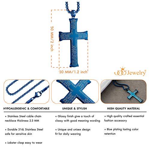 Collier avec croix inspirante un symbole de force et de protection