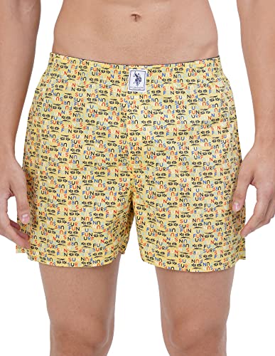 Image of U.S. Polo ASSN. Men's IYAC Back Pocket All Over Print Boxers - Pack of 1