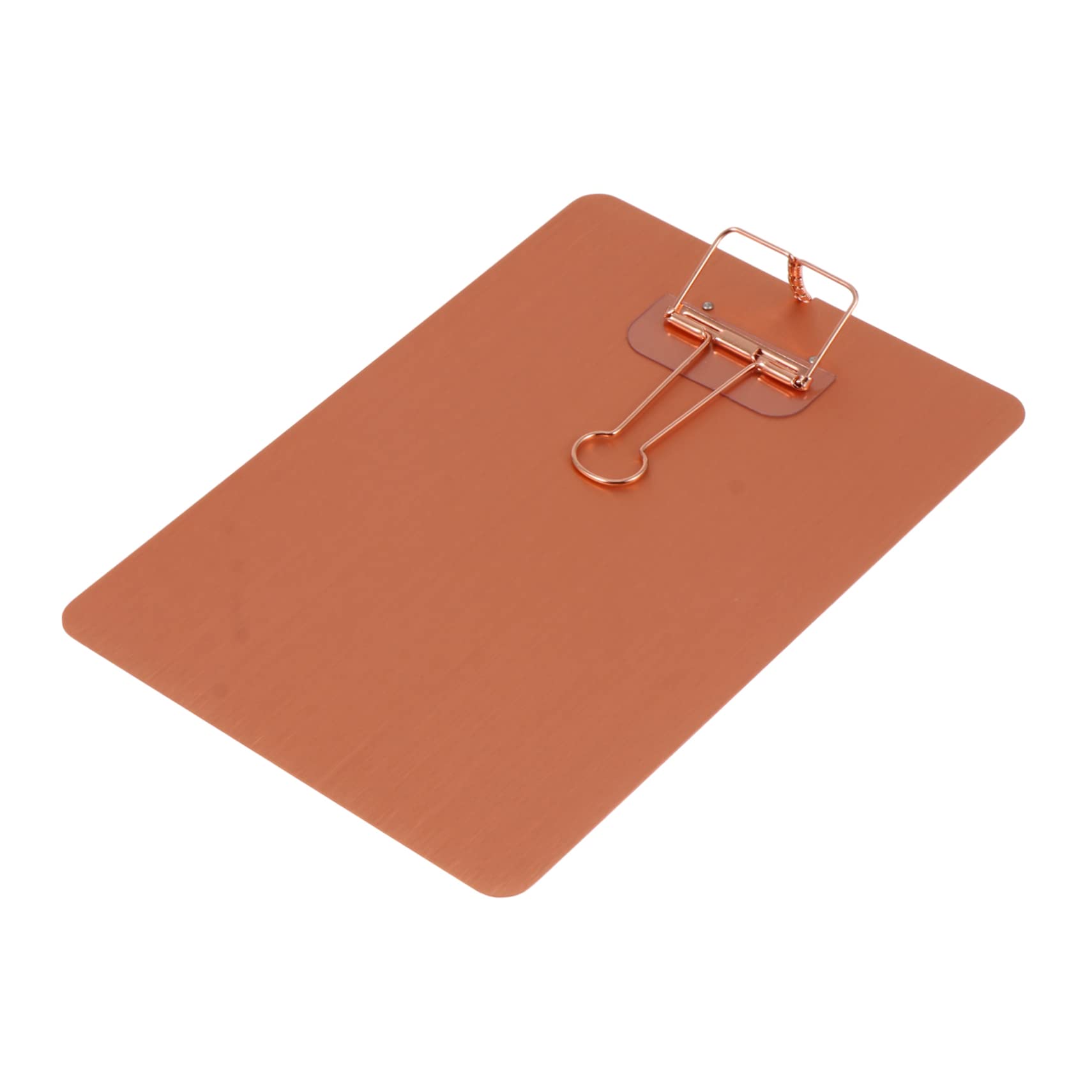 EXCEART 10 Piezas Férula A5 Note portapapeles con agujero para colgar silla plegable para casa de muñecas writing tablet Tablilla de escritura A menú blocs de notas portapapeles a5 Metal