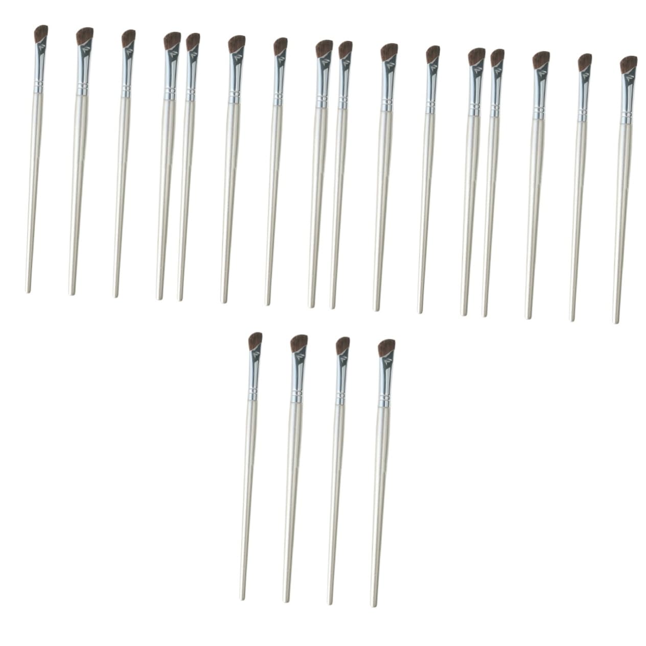 MAGICLULU 5 Set Di Pennelli Per Ombretti Angolati Per Il Contorno Del Naso E Levidenziazione Strumento Di Trucco Sicuro Per Una Facile Applicazione 4 Pezzi * 5