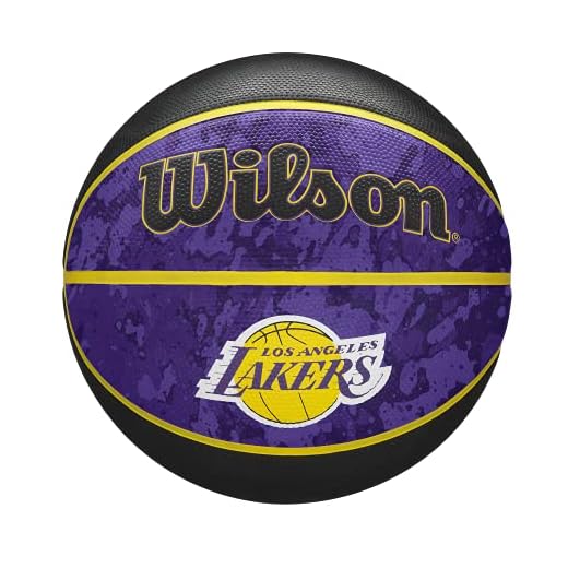 BOLA BASQUETE NBA TEAM TIEDYE LA LAKERS 7
