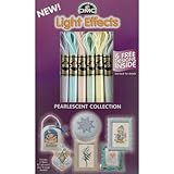 DMC 317WPK2 Light Effects Polyester Embroidery Floss, 8.7-Yard, Pearlescent