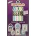 DMC 317WPK2 Light Effects Polyester Embroidery Floss, 8.7-Yard, Pearlescent