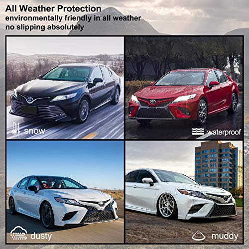 Kiwi Master Cargo Trunk Mat Compatible For 2018-2024 Toyota Camry Accessories All Weather Trunk Liner Tpe Slush Mats Black #TOP4