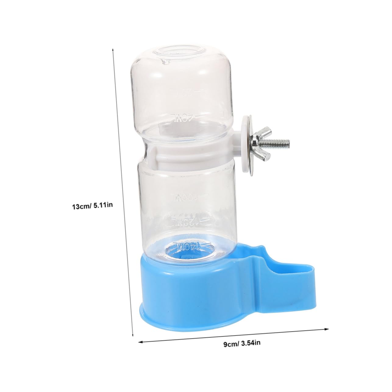 Sosoport 10 Pièces Cage À Oiseaux Accessoires D'Eau Abreuvoir À Oiseaux Automatique Perroquet Mangeoires D'Eau Calopsitte Récipient D'Eau Perroquet Fontaine D'Eau Fontaine