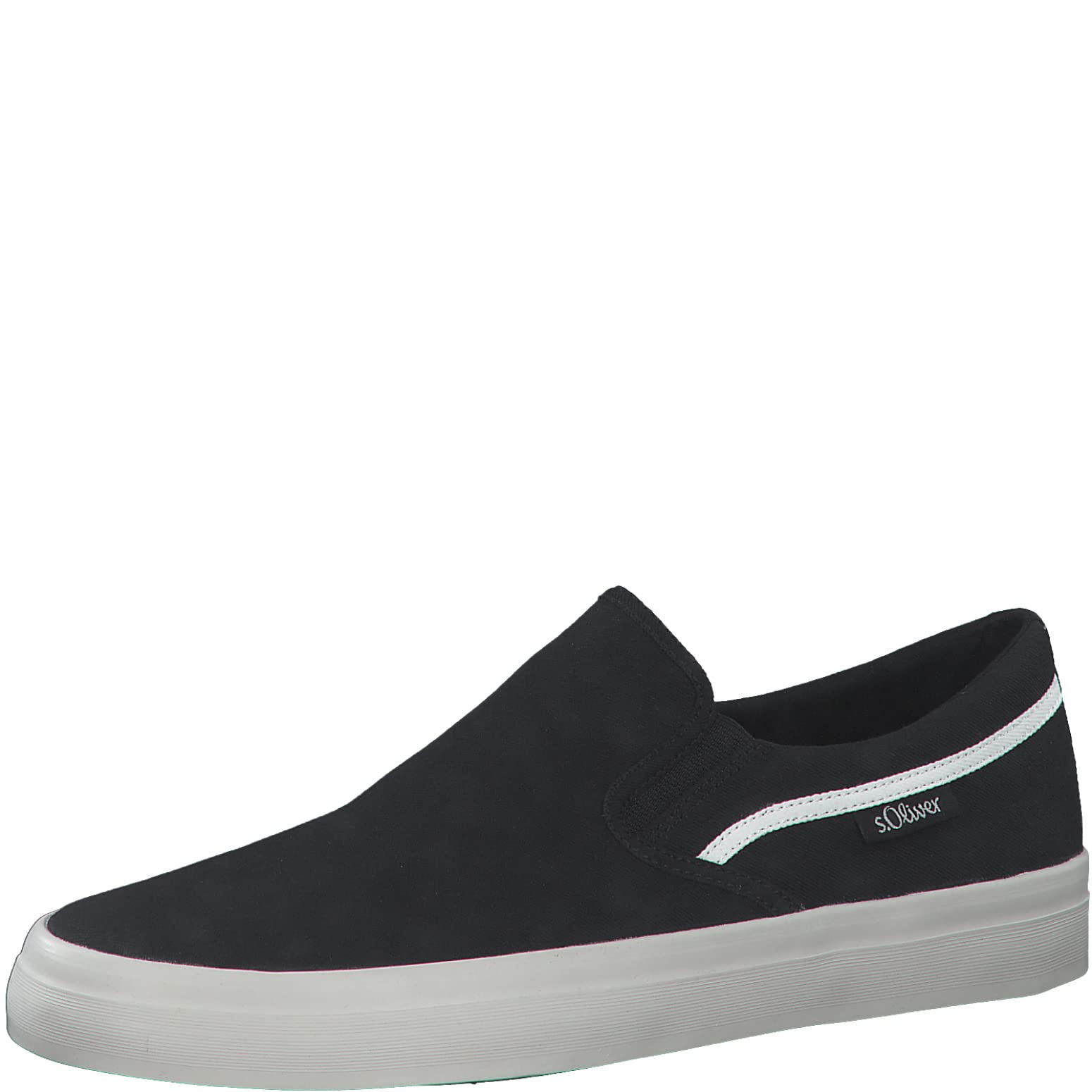 s.Oliver Men's 5-5-14602-20 Flat Slipper, Black, 7 UK