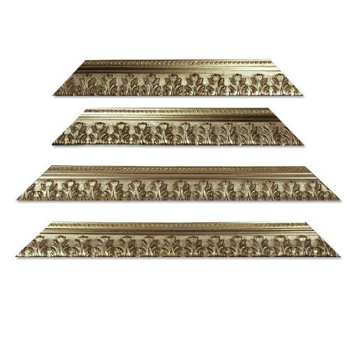 Cadre baroque 750 ARG argent 30 x 40 cm idéal pour sublimer vos photos de mariage au salon