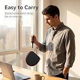 XANAD Etui na słuchawki do JBL Jr310 BT czerwono-niebieskie słuchawki nauszne dla dzieci bezprzewodowe składane słuchawki Bluetooth (czerwone)