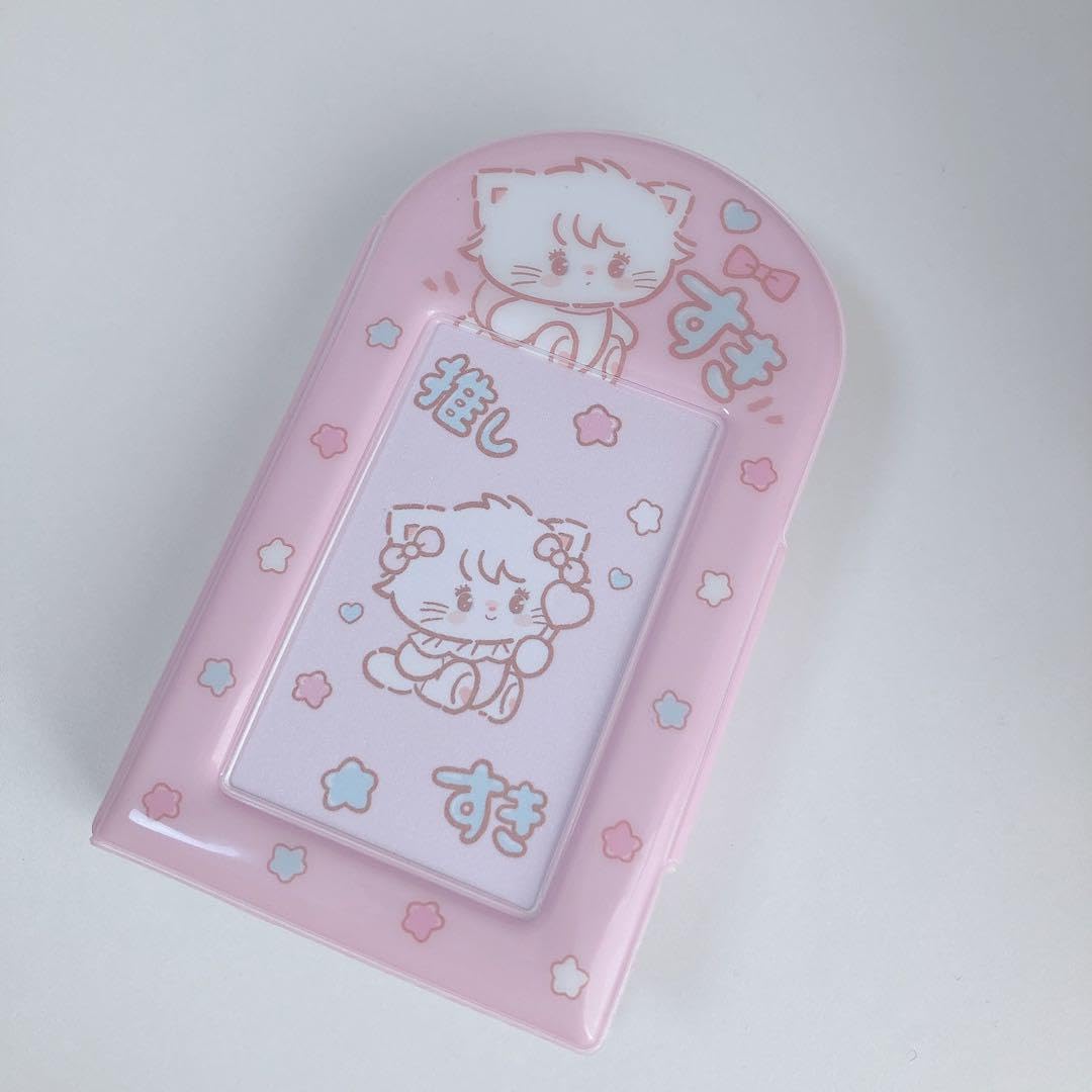 Amazon.co.jp: mikko コレクトブック ムース ピンク 推し トレカケース