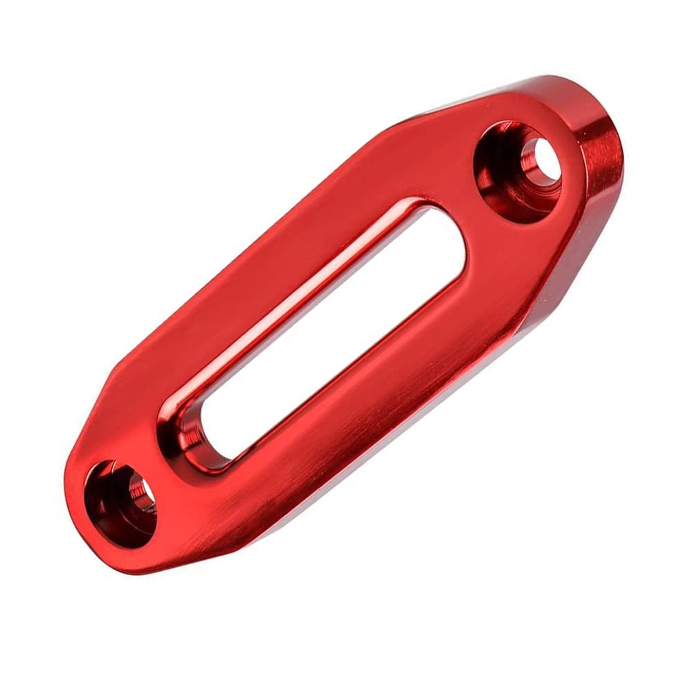 Riloer Aluminum Hawse Fairleads, Winch Rope Guide, Winch Roller Fairlead With 124mm 4 4/5