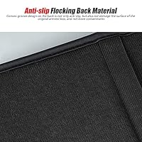 ESKONKE [Upgraded] Car Center Console Cover with 2 Storage Bags - Premium Nappa Leather Armrest Cover, Scratch & Wear Resistant, Waterproof Car Interior Accessories (Black) — image 7