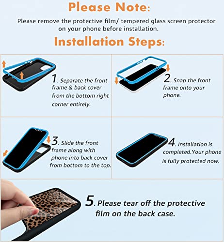 Coque iPhone 13 Pro léopard le cadeau idéal pour filles