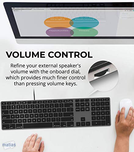 Matias Wired Aluminum Keyboard thumbnail 2