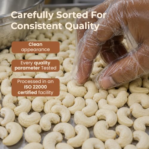 Image of Bolas Whole Cashew Nuts 250g | Kaju Grade W320 | Nutritious & Delicious | Rich in Protein, Magnesium & Phosphorus | Gluten Free | Dry Fruits
