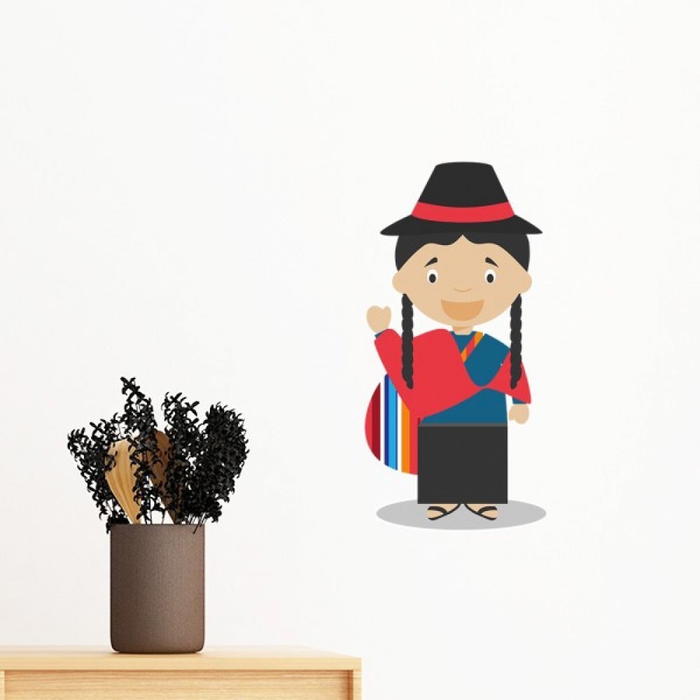 Sticker mural amovible pour masquer les imperfections d'un mur de chambre