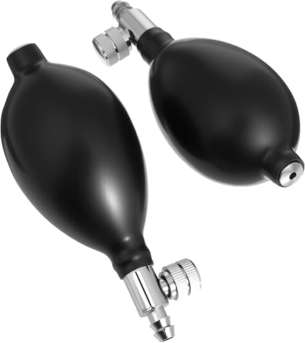 Poire de Gonflage en Latex Noir 2 Pièces JHKNNK
