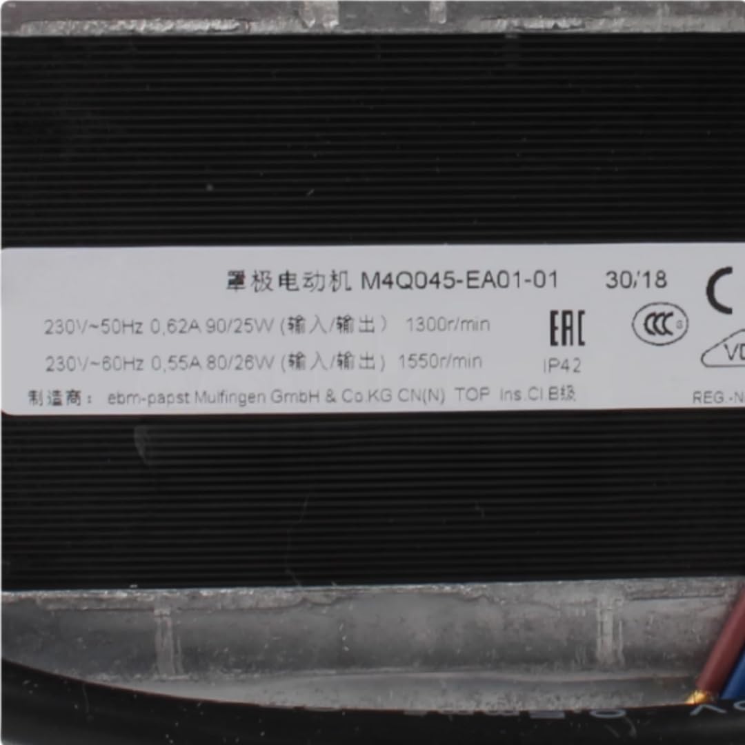 CZVJUKBYP M4Q045-EA01-01 230V 0.62/0.55A 90/26W 1300/1550RPM Cooling Fan 3-WIRF