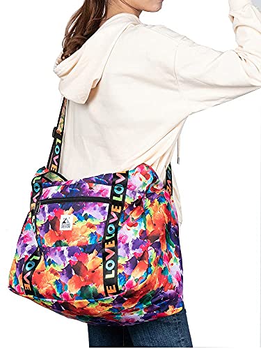 PLAY KING Travel Bag Foldable Travel Duffel Bag Luggage Bag for Women3