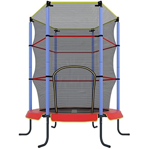 Ultrasport Kinder Indoor Trampolin Jumper 140 cm Cover