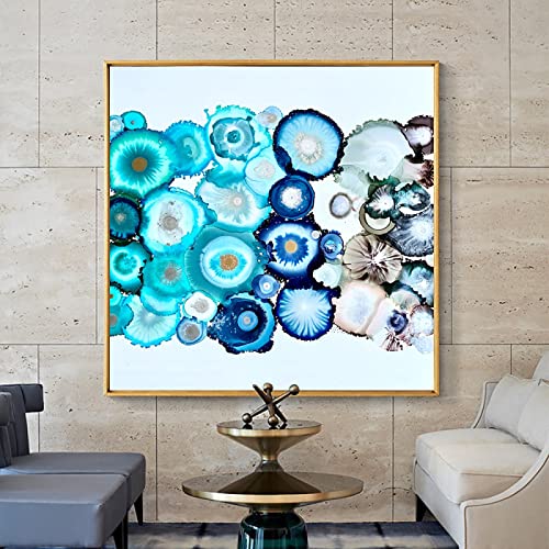 Peinture Moderne Mur Art pour Salon Élégant Toile 50cm