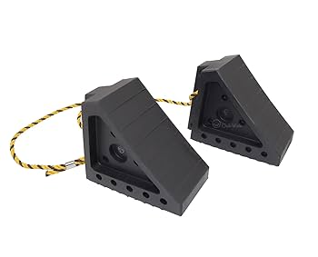 ２玉同梱・４キロと８キロ・Tokisada Yamao・ブラックジャック Amazon | タイヤストッパー ゴム製 2個セット ロープ付き 軽
