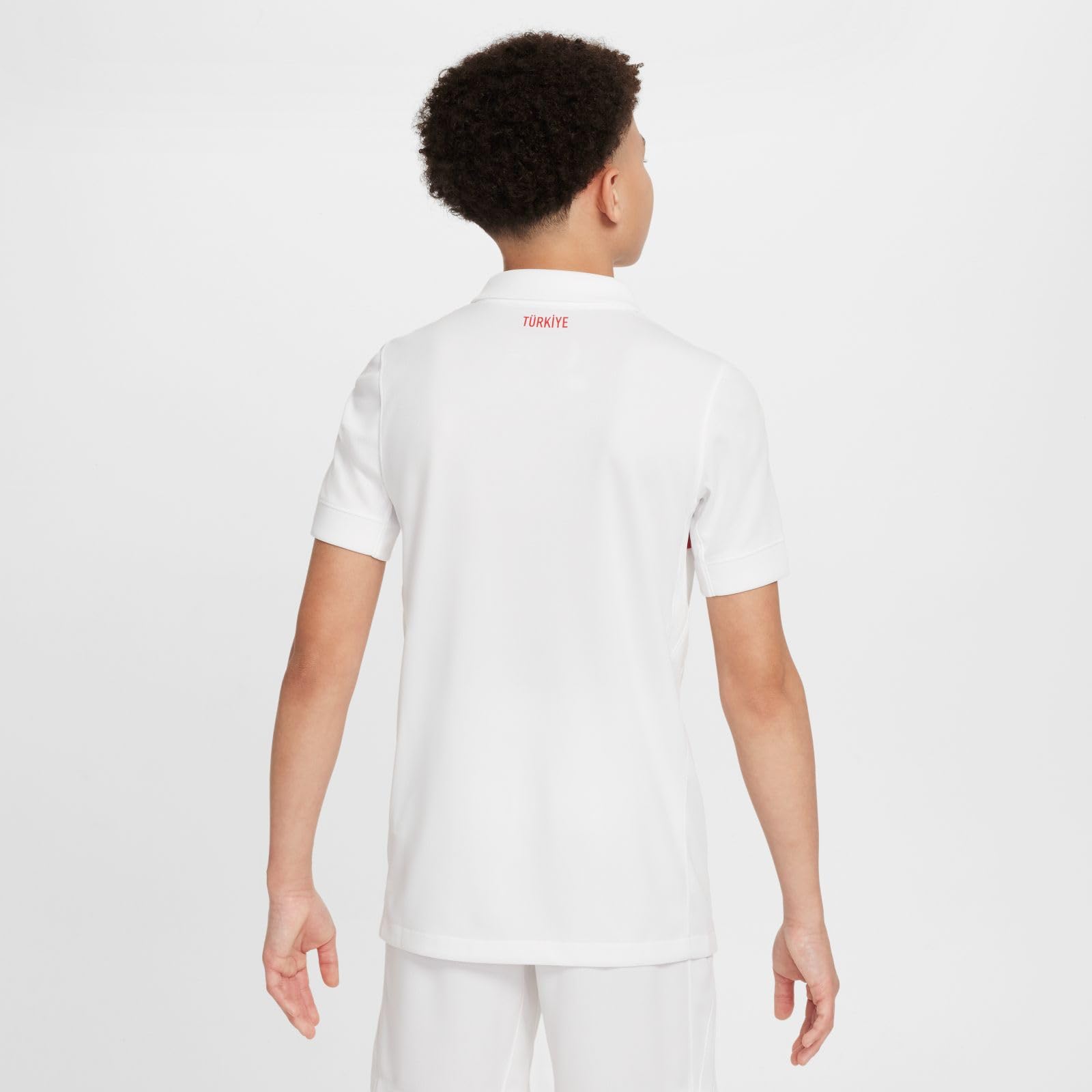 NIKE Primera Equipación Stadium Turquía 2024/25 Camiseta de Fútbol Replica Dri-fit - Niño/A Shirt Unisex niños (Pack de 1)