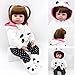 Muñecas Reborn Silicona Vinilo 20 Pulgadas 50 cm Reborn niña Juguetes Anatómicamente Correctos para Bebés Recién Nacidos Real Preemie Awake Newborn Doll para