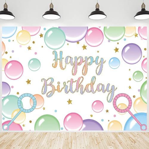 CRTPOD Bubble Birthday Backdrop