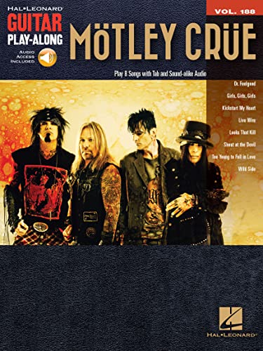 Motley Crue Guitar Play-Along Volume 188