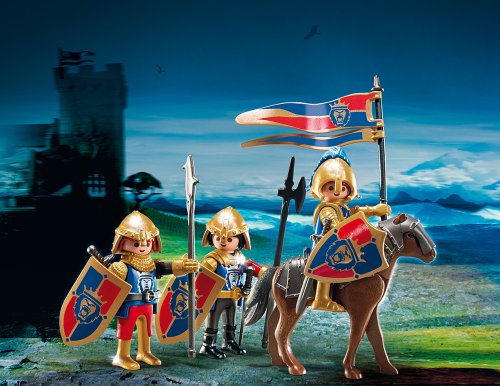 PLAYMOBIL Knights 6006 Spähtrupp der Löwenritter, Ab 4 Jahren – Bild 3