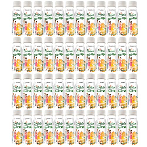 BariatricPal 15g Ready-To-Drink Whey Protein & Collagen Shots – Orange (48 Bottles)